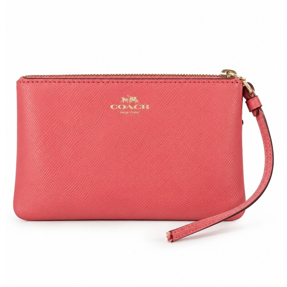 Coach 58032 Women's Pink Leather Mini Bag/Wristlet M2122 58032